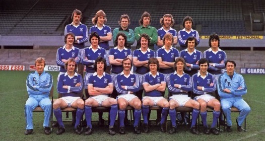 Cardiff City FC Team Photo Early 90s (Wales online)